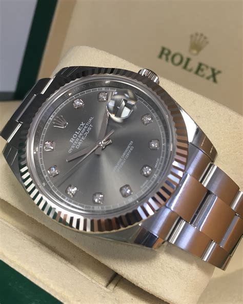 Rolex Datejust rhodium dial review